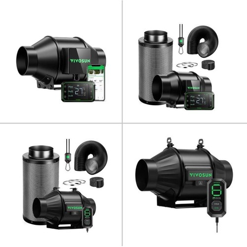 Vivosun kit ventilatore - kit,