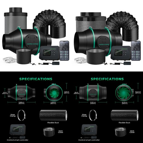 Ventilatore linea mars - ventilatore,