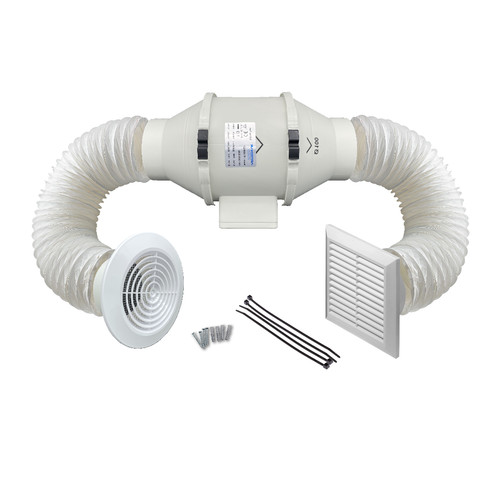 Kit ventilatore doccia bagno - ventilatore,